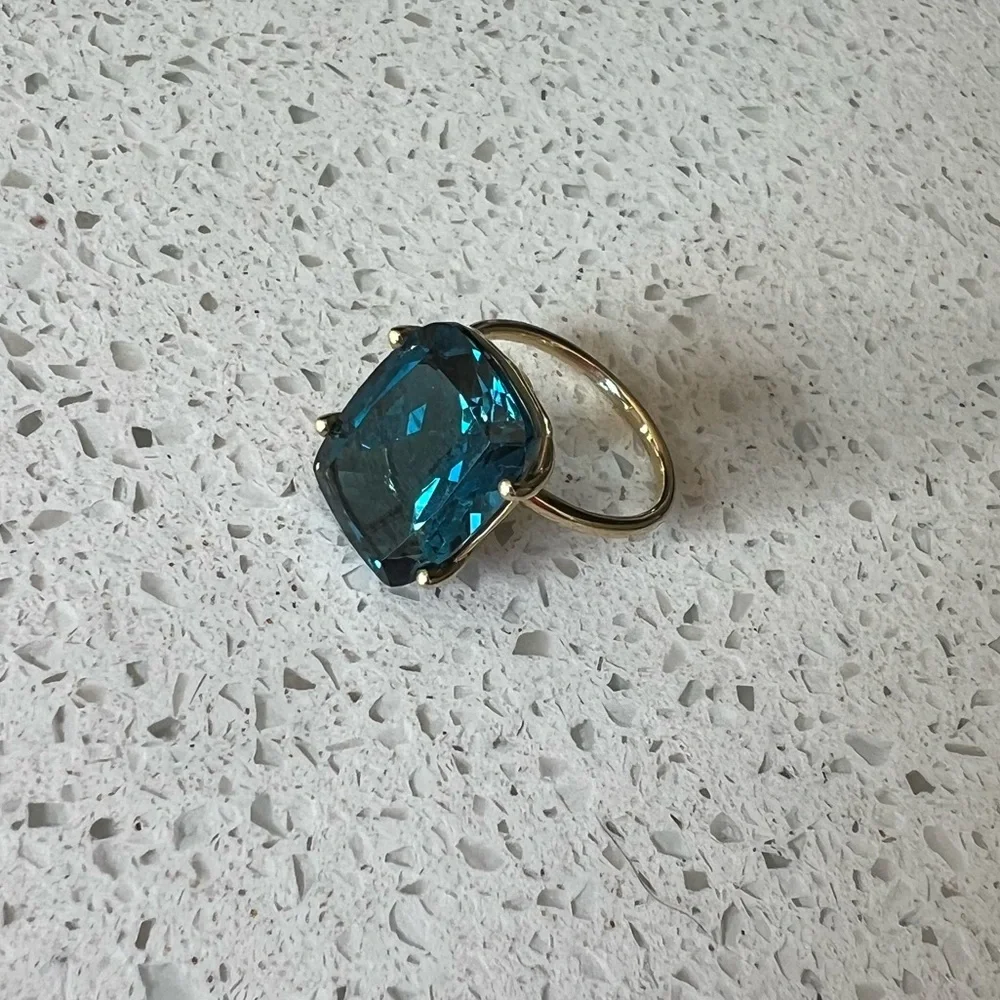 EFFY BLUE TOPAZ RING - Picture 4 of 10